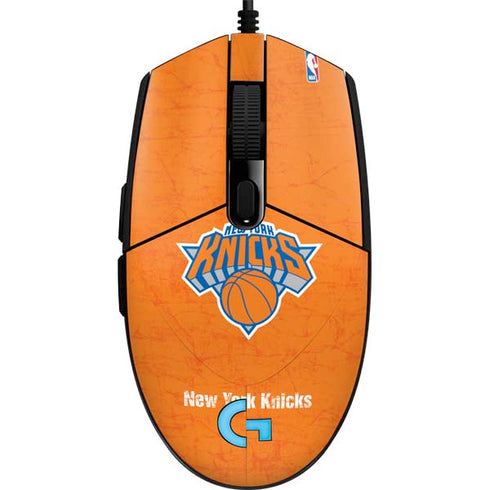 NBA New York Knicks Orange Primary Logo G203 Prodigy RGB Wired Gaming Mouse Skin